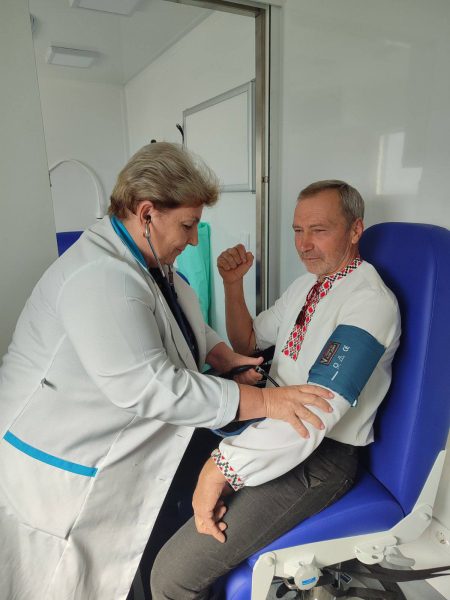 За перше півріччя цього року мобільна клініка 26 разів виїздила у віддалені села Шосткинської громади