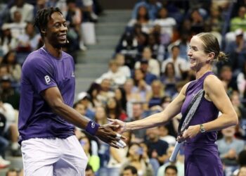 Світоліна і Монфіс обмінялися поцілунком на US Open