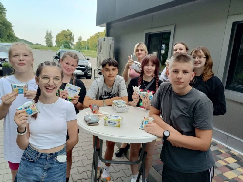 Діти з Сумщини відпочивали в атріотичному Крайовому таборі Юнацтва на Івано-Франківщині