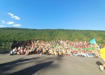 Діти з Сумщини відпочивали в атріотичному Крайовому таборі Юнацтва на Івано-Франківщині