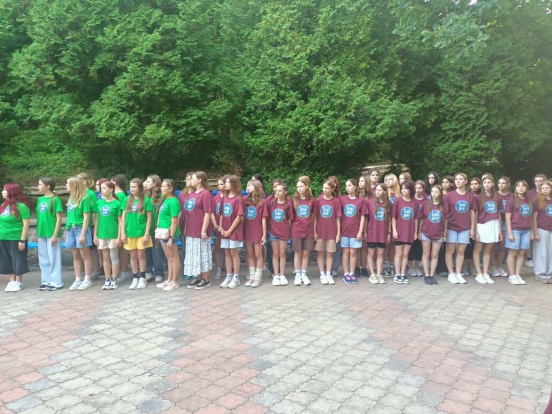 Діти з Сумщини відпочивали в атріотичному Крайовому таборі Юнацтва на Івано-Франківщині