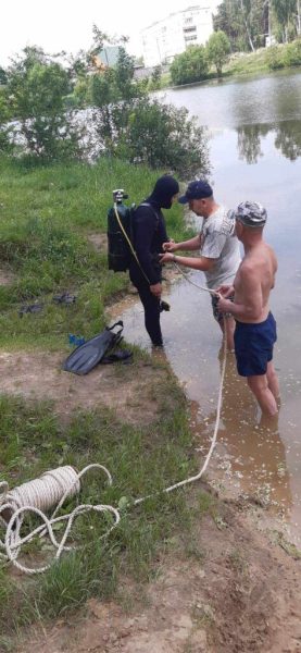 Яке озеро Шостки найчистіше, розповіли фахівці міської водолазно-рятувальної служби