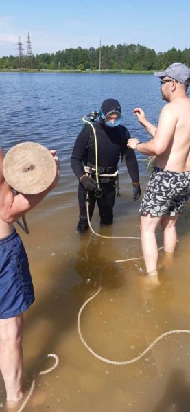 Яке озеро Шостки найчистіше, розповіли фахівці міської водолазно-рятувальної служби