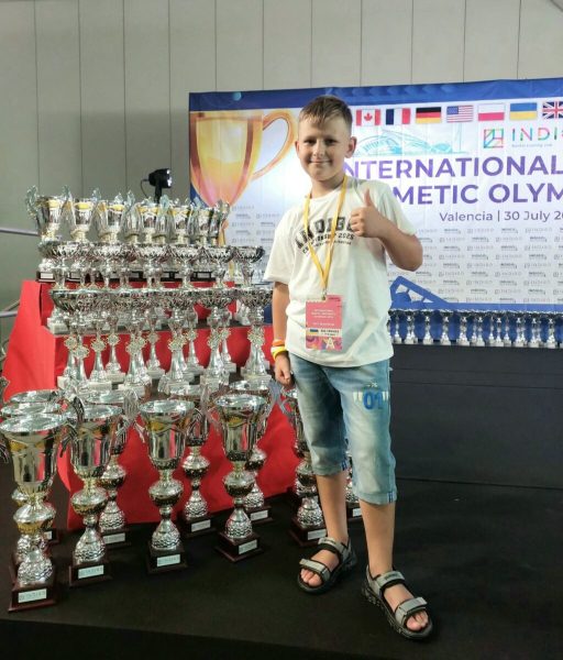 Юний конотопець – переможець Міжнародної олімпіади з ментальної арифметики
