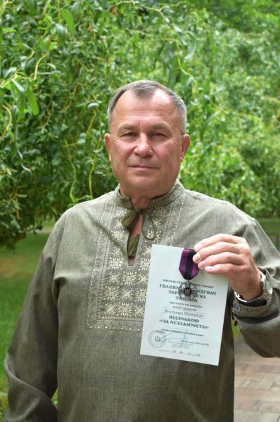 Конотопець Володимир Передера отримав відзнаку Головнокомандувача ЗСУ