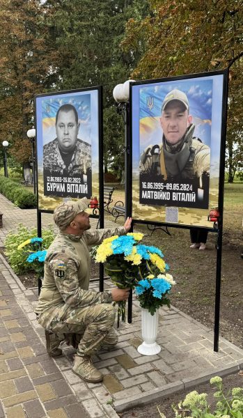 На Конотопщині відкрили пам&rsquo;ятні знаки загиблим на війні землякам