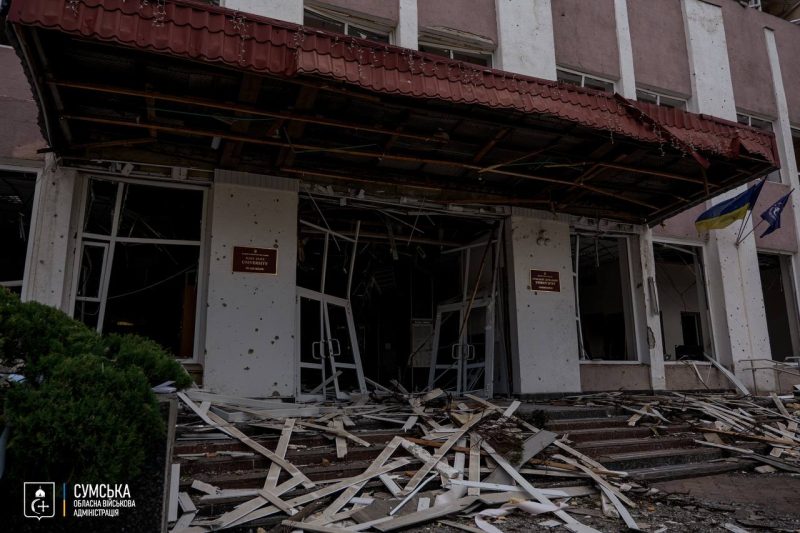 Наслідки масованого удару по Сумському державному університету, &ndash; ОВА