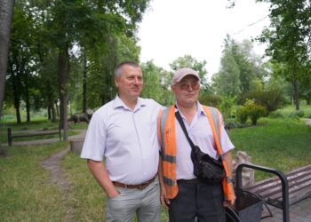 ПАРК БІЛЯ РІЧКИ – ПРИКРАСА МІСТА. ДЯКУЄМО КОМУНАЛЬНИКАМ!