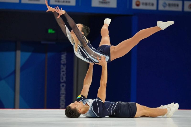 Першу в історії незалежної України нагороду на Всесвітніх іграх зі спортивної аеробіки завоювали спортсмени з Сумщини