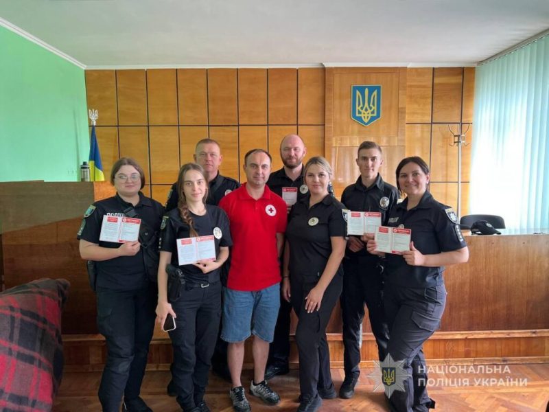 Поліцейські Конотопщини вдосконалили навички надання першої допомоги
