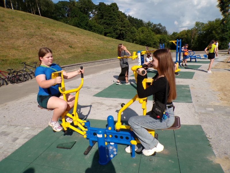 У Липоводолинській громаді відкрили нову спортивну локацію просто неба