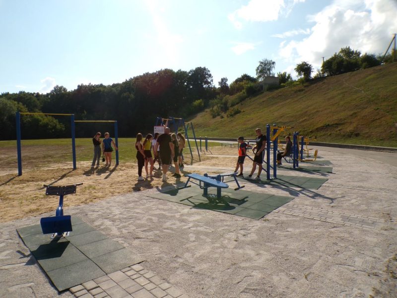 У Липоводолинській громаді відкрили нову спортивну локацію просто неба