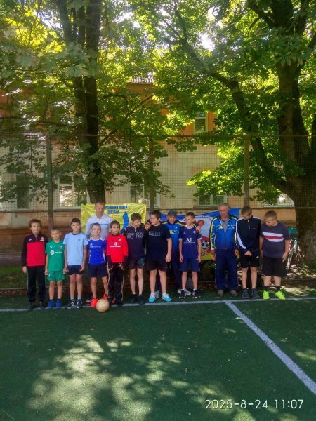 У Шостці відбувся турнір з дворового футболу, приурочений до Дня Незалежності України