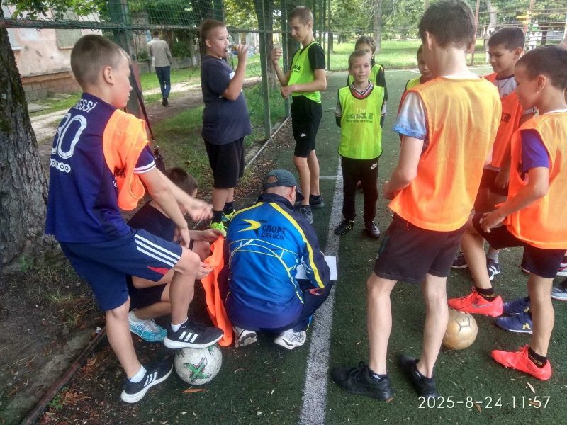 У Шостці відбувся турнір з дворового футболу, приурочений до Дня Незалежності України