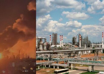 Українські дрони “вибили” щонайменше на місяць Волгоградський НПЗ: бензин у РФ б’є рекорди