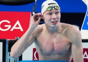 Український плавець Шеремет повторив юніорський світовий рекорд