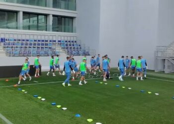 ВІДЕО. Динамо провело тренування перед грою у відповідь проти Маккабі Т-А