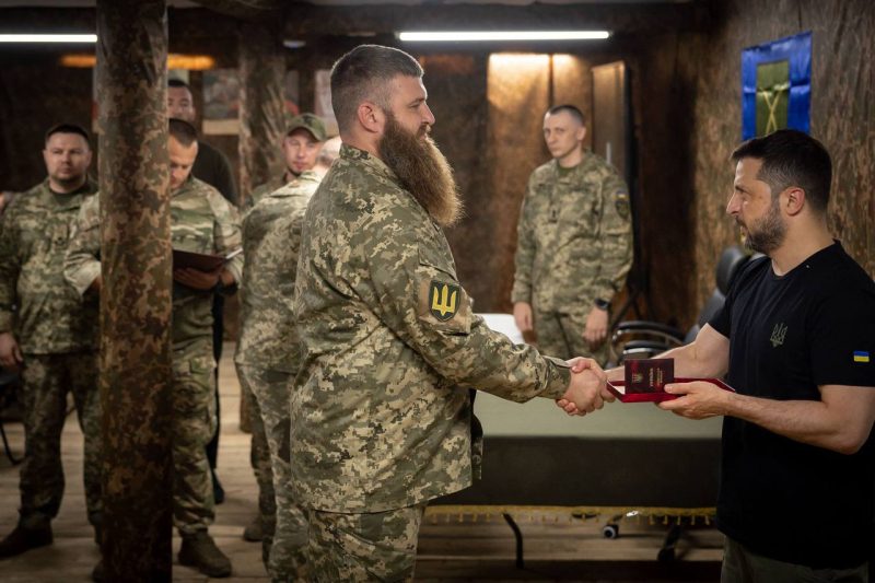 Володимир Зеленський відвідав Сумщину: говорили про подальше звільнення області