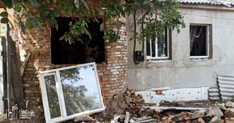 Ворог вдарив БпЛА по території Путивльської громади: є руйнування