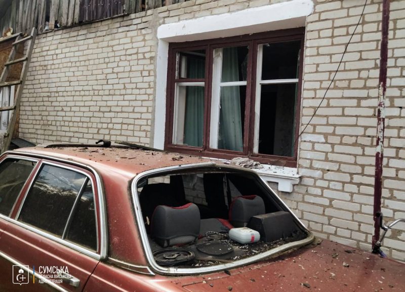 Ворог завдав удару по Путивльській громаді + Фото