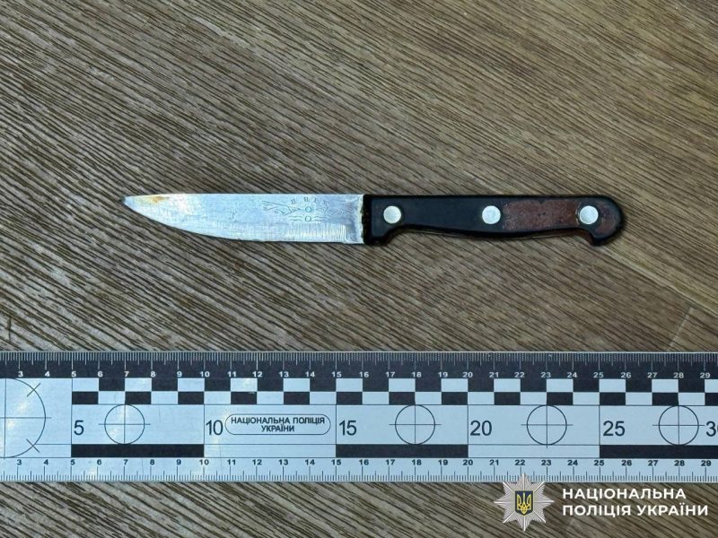 У Сумах 27-річна жінка під час сварки нанесла удар ножем співмешканцю: чоловік у реанімації