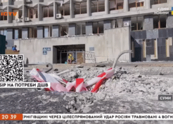 Журналісти ICTV зняли сюжет про життя Сум під час війни