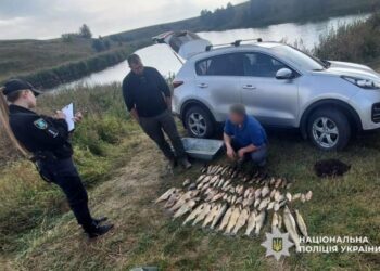 На Роменщині поліцейські викрили факт незаконного вилову риби