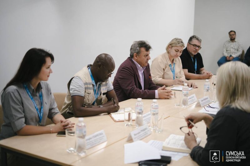 Продовжуємо співпрацю з UNOPS для розвитку та відновлення Сумщини, - голова ОВА
