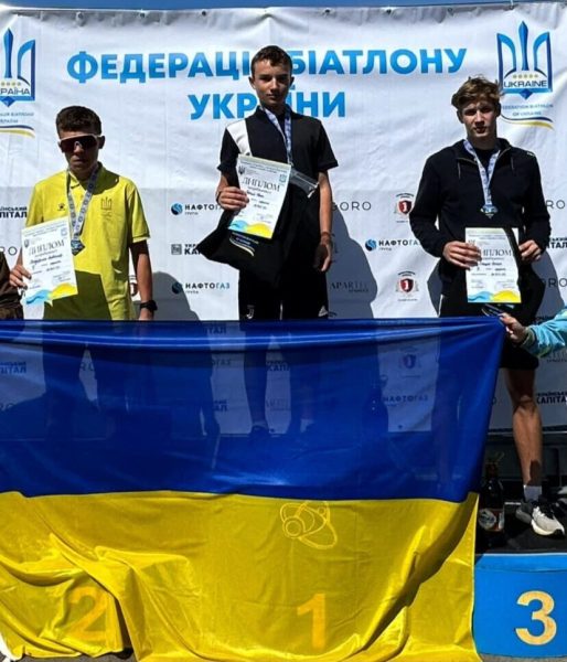 Юні біатлоністи з Ромен показали високі результати на чемпіонаті України