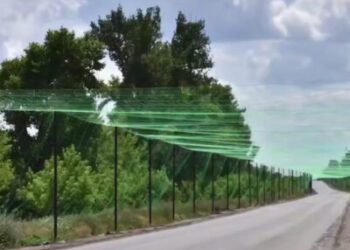 На Сумщині понад 70 км доріг облаштовано антидроновими сітками