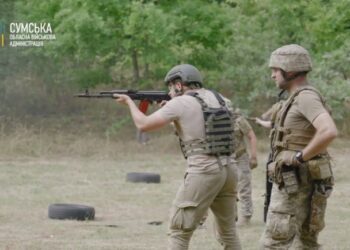 На Сумщині триває підготовка цивільних до національного спротиву + Відео