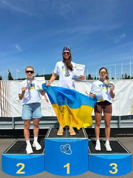 Роменська біатлоністка Ксенія Пиходько здобула дві золоті медалі в Австрії