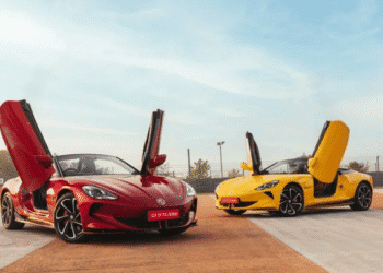 В Україні з’явився 500-сильний електричний спорткар MG із дверима як у Lamborghini (ФОТО)