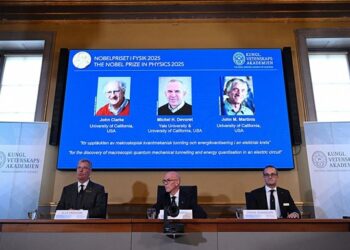 Оголошено лауреатів Нобелівської премії-2025 з фізики