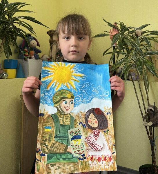 Юна художниця з Ромен перемогла у Всеукраїнському конкурсі дитячого малюнка