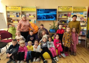 На гостинах у книгозбірні