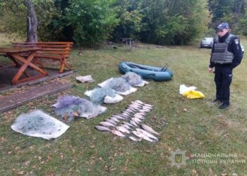 На Роменщині поліцейські викрили чоловіка у незаконному вилові риби