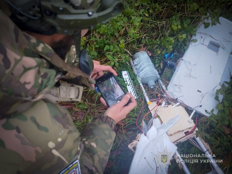 На Сумщині знешкодили бойову частину чергового російського БпЛА, який не вибухнув під час падіння