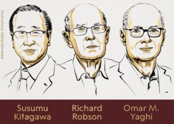 Нобелівську премію з хімії отримали троє вчених “за розробку металоорганічних каркасів”