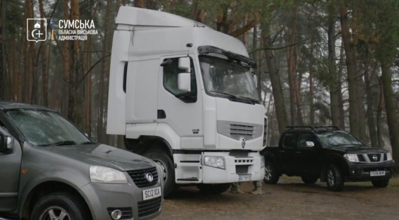Оборонців Сумського напрямку підсилили трьома автомобілями