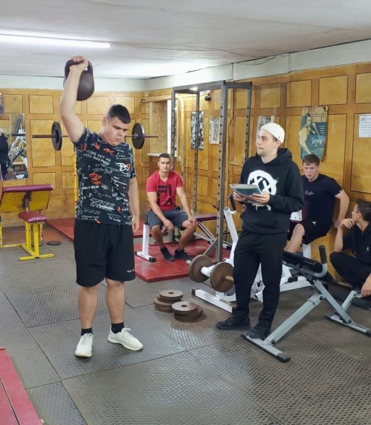 У Конотопі пройшли змагання з гирьового спорту