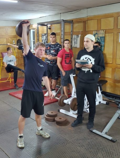 У Конотопі пройшли змагання з гирьового спорту