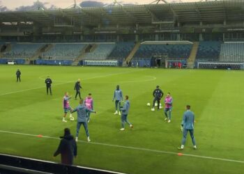 ВІДЕО. Динамо провело відкрите тренування перед матчем із Крістал Пелас