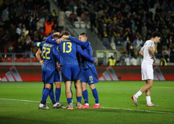 ВІДЕО. Емоції гравців збірної України після перемоги над Азербайджаном