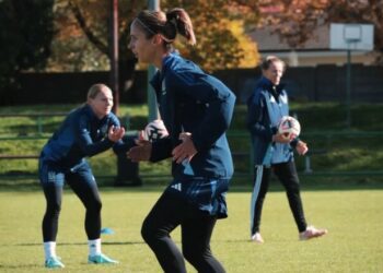 ВІДЕО. Жіноча збірна України розпочала цикл тренувань перед матчами