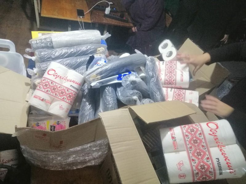 Волонтери з Чернігівщини передали гуманітарну допомогу мешканцям Шостки