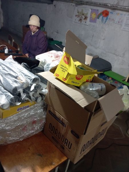 Волонтери з Чернігівщини передали гуманітарну допомогу мешканцям Шостки