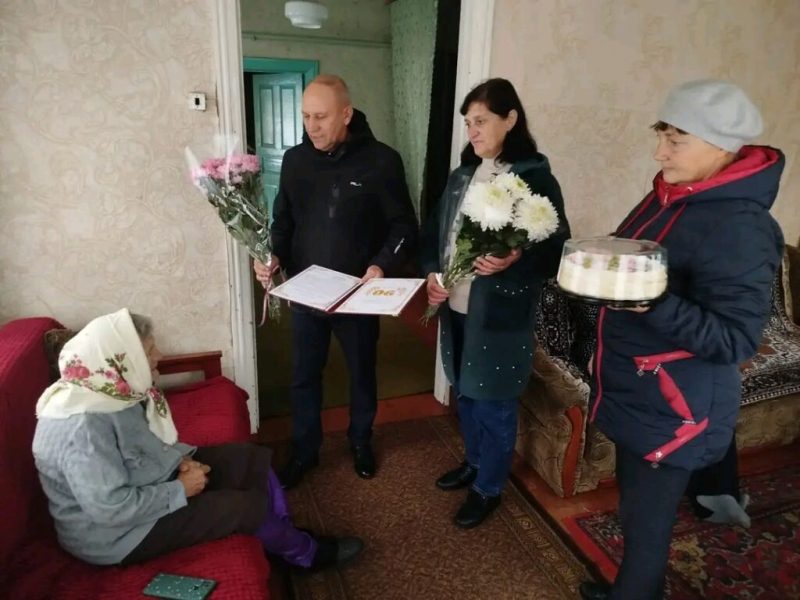 Жителька Бочечківської громади відзначає поважний ювілей
