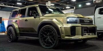 Як виглядає перший у світі Land Cruiser Prado зі стилем від Liberty Walk