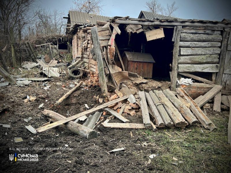 Ворог продовжує атакувати цивільну інфраструктуру на Сумщині, - ОВА